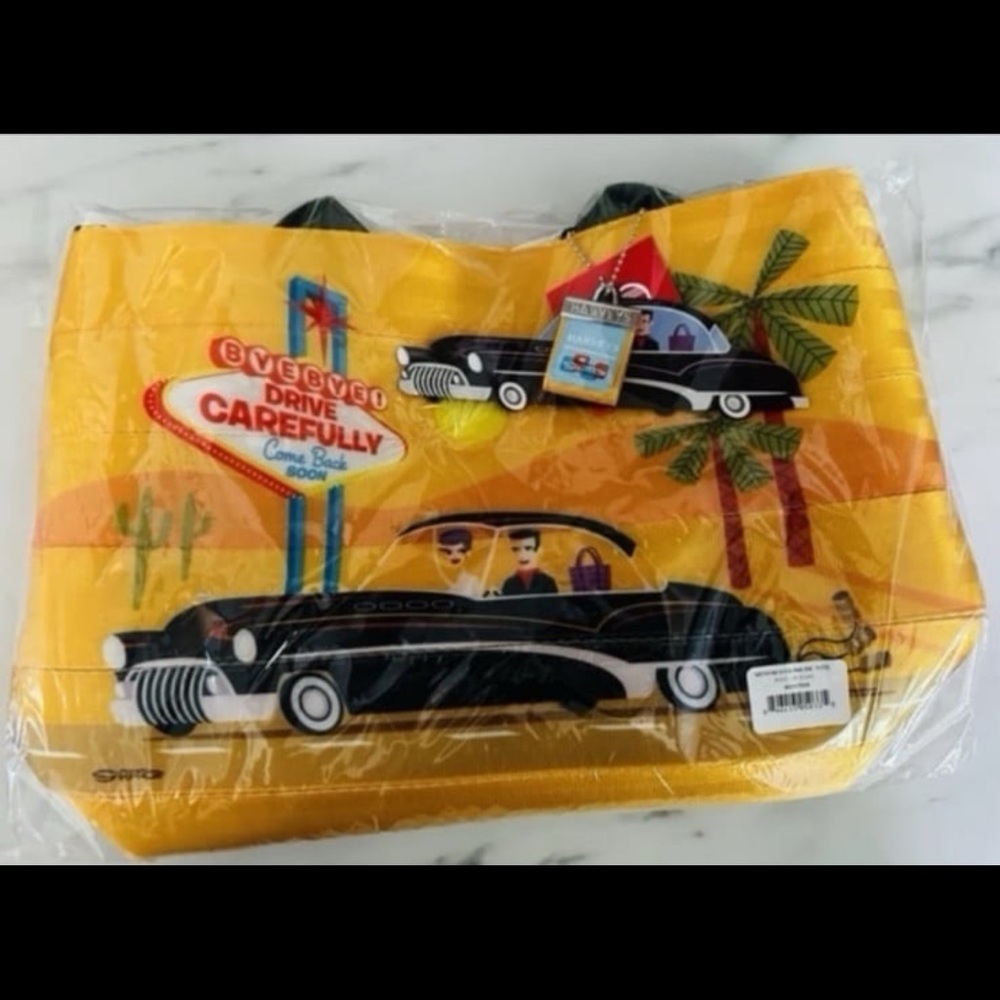 Harveys/Shag Leaving Las Vegas Medium Streamline Tote LE 300 NWT